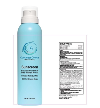 Sunscreen (Concierge Choice Sp30.192)